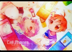 Cell Phones Postcard