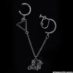 Chainsaw Man Pochita Swaying Clip-On Earring