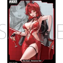 Character Sleeve Collection Matte Series Goddess of Victory: Nikke Red Hood - Nonsense Red No. MT2186