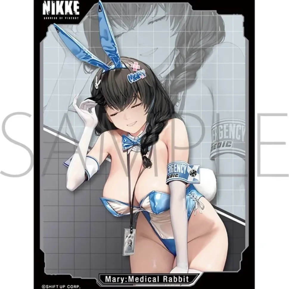 Character Sleeve Collection Matte Series Goddess of Victory: Nikke Mary: Medical Rabbit No. MT2105