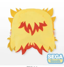 Charamaru Demon Slayer: Kimetsu no Yaiba Kyojuro Rengoku Premium Interior Cushion