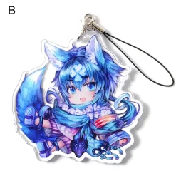 Cheerful Kemomimi Acrylic Straps