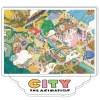 City The Animation Acrylic Chara Stand C