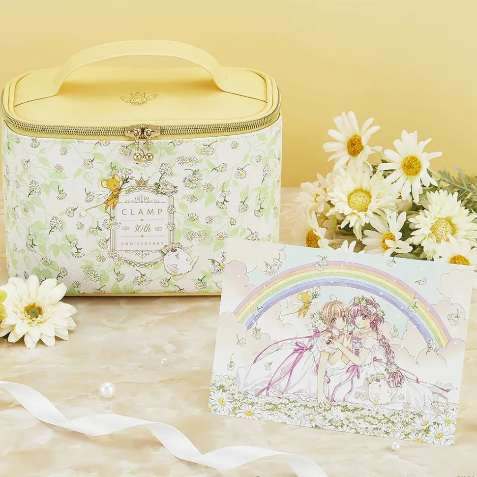 CLAMP 30th Anniversary Vanity Pouch & Illustration Card Set