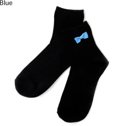 coudre un Colorful Ribbon Black Socks