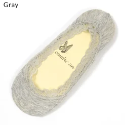 coudre un Lace-Edged Low-Cut Liner Socks