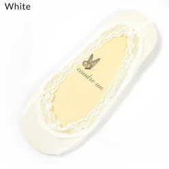 coudre un Lace-Edged Low-Cut Liner Socks