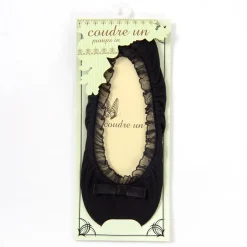 coudre un Wide Ribbon Low-Cut Liner Socks