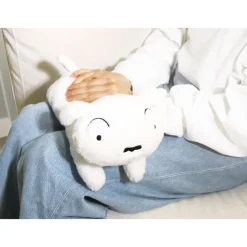 Crayon Shin-chan Lap-Top Plushie Shiro