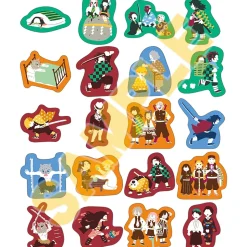 Demon Slayer: Kimetsu no Yaiba Yuru Palette Flake Stickers