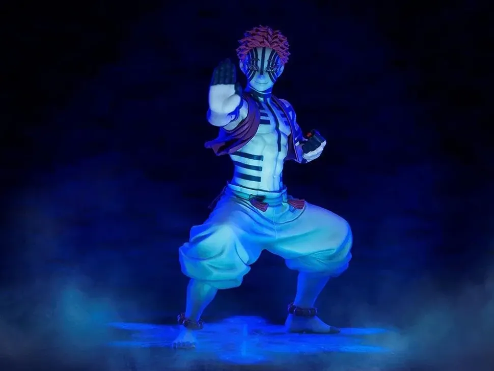 Demon Slayer: Kimetsu no Yaiba Akaza: Destructive Death: Compass Needle 1/8 Scale Figure (Re-run)