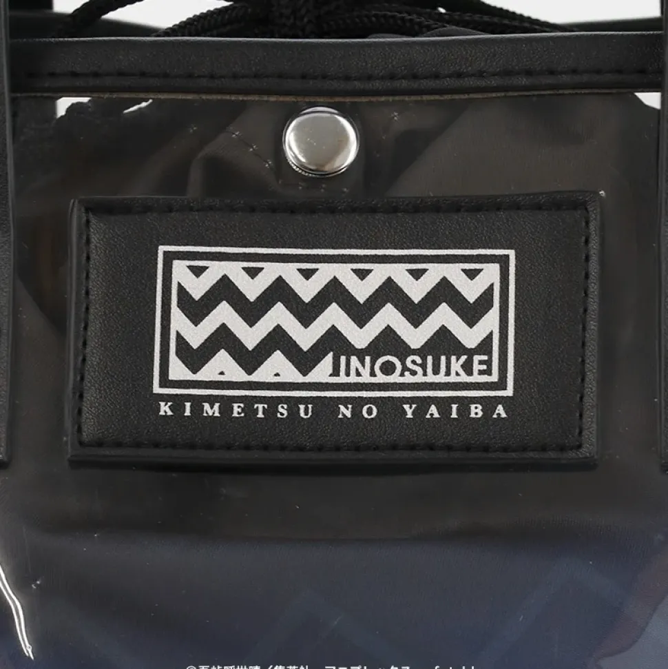 Demon Slayer: Kimetsu no Yaiba Inosuke Hashibira Clear Bag with Pouch