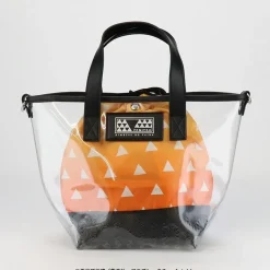 Demon Slayer: Kimetsu no Yaiba Zenitsu Agatsuma Clear Bag with Pouch