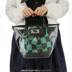 Demon Slayer: Kimetsu no Yaiba Zenitsu Agatsuma Clear Bag with Pouch