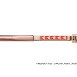 Demon Slayer: Kimetsu no Yaiba Collaboration Mitsuri Kanroji Model Glass Frame w/ Original Eyeglass Case & Cleaning Cloth Set