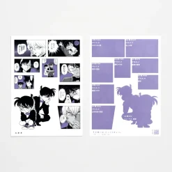 Detective Conan Sticker Lottery FILE.1 The Great Detective Turned into a Sticker Set (Set of 60)