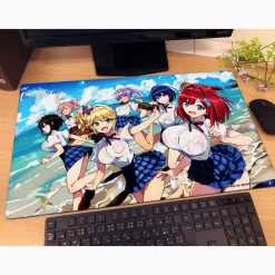 Dolphin Wave Rubber Mat Congratulations! Half Anniversary!! Ver. B