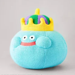 Dragon Quest Smile Slime King Slime Knitted Plushie (Re-run)