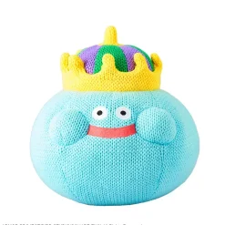 Dragon Quest Smile Slime King Slime Knitted Plushie (Re-run)