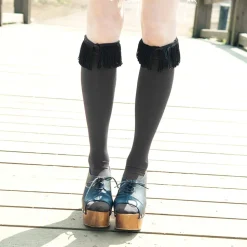 ERIMAKI SOX Fringe High Socks