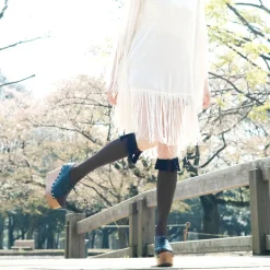 ERIMAKI SOX Fringe High Socks