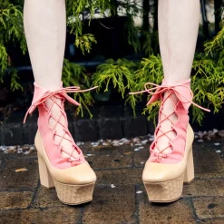 ERIMAKI SOX Lace-Up Short Socks