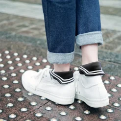 ERIMAKI SOX Sailor Collar Socks