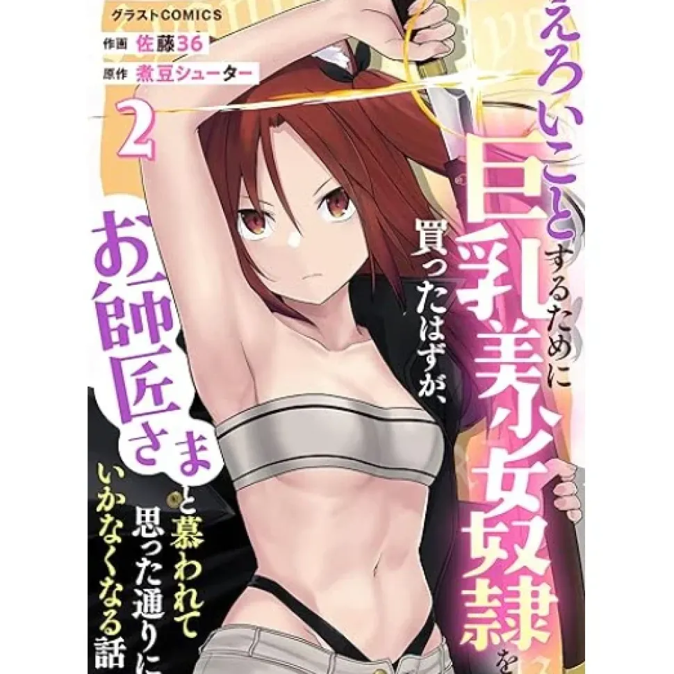 Eroi Koto Suru Tame ni Kyonyuu Bishoujo Dorei o Katta Hazu ga, Oshishou-sama to Shitawa Rete Omotta Toori ni Ikanaku Naru Hanashi Vol.2