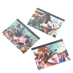 EVA STORE Original Sushio x Eva Part 1/2/3 Asuka/Mari/Rei Notebook Set