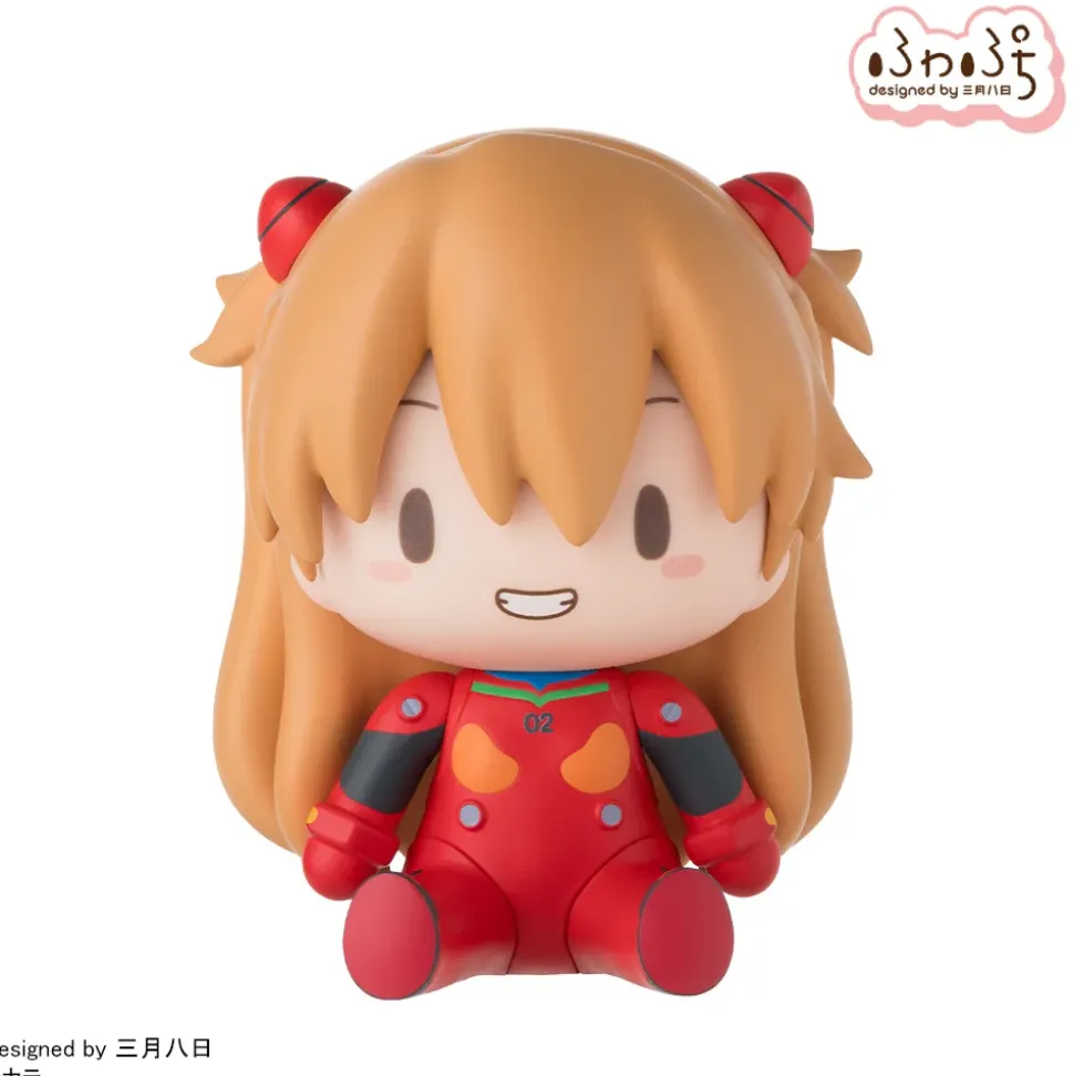 Evangelion: 3.0+1.0 Thrice Upon a Time Asuka: Plugsuit Ver. Fuwapuchi Deformed Figure