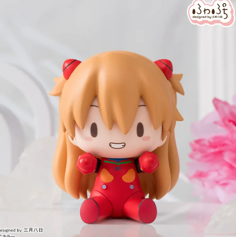 Evangelion: 3.0+1.0 Thrice Upon a Time Asuka: Plugsuit Ver. Fuwapuchi Deformed Figure