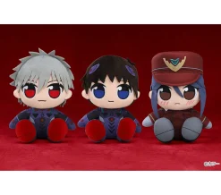 Evangelion: 2.0 You Can (Not) Advance Kuripan Plushie Shinji Ikari (Black Plugsuit) / Kaworu Nagisa (Black Plugsuit) / Misato Katsuragi