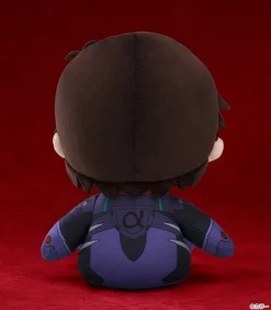 Evangelion: 2.0 You Can (Not) Advance Kuripan Plushie Shinji Ikari (Black Plugsuit) / Kaworu Nagisa (Black Plugsuit) / Misato Katsuragi