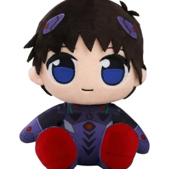 Evangelion: 2.0 You Can (Not) Advance Kuripan Plushie Shinji Ikari (Black Plugsuit) / Kaworu Nagisa (Black Plugsuit) / Misato Katsuragi