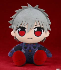 Evangelion: 2.0 You Can (Not) Advance Kuripan Plushie Shinji Ikari (Black Plugsuit) / Kaworu Nagisa (Black Plugsuit) / Misato Katsuragi