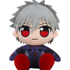 Evangelion: 2.0 You Can (Not) Advance Kuripan Plushie Shinji Ikari (Black Plugsuit) / Kaworu Nagisa (Black Plugsuit) / Misato Katsuragi