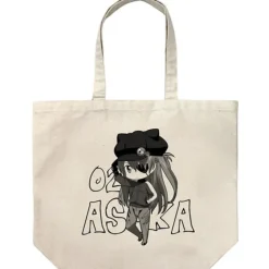 Evangelion Asuka: Deform Ver. Large Tote Bag