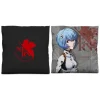 Evangelion Rei Ayanami Double-Sided Print Cushion Cover