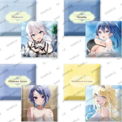 Fantasia Bunko Outing Fair Newly Drawn Square Cushion