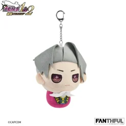Fanthful Ace Attorney Investigations Plushie Keychain Miles Edgeworth (7 Years Ago)