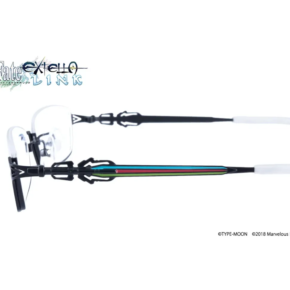 Fate/Extella Link Attila Model Collaboration Glasses (Clear Lenses)