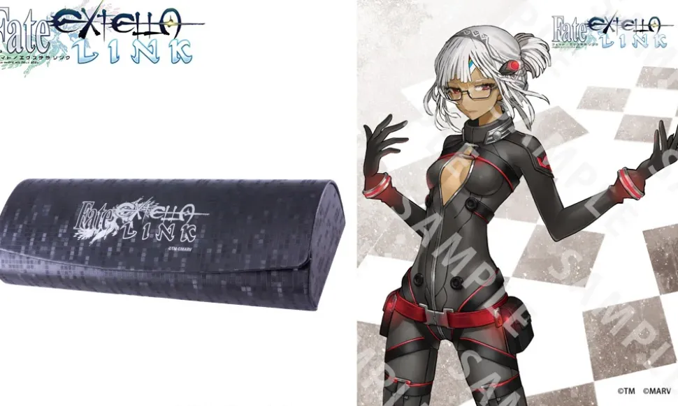 Fate/Extella Link Attila Model Collaboration Glasses (Clear Lenses)