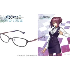 Fate/Extella Link Scathach Model Collaboration Glasses (Clear Lenses)