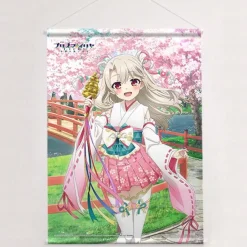 Fate/kaleid liner Prisma Illya: Licht - The Nameless Girl W Suede B2 Tapestry Illya: Shrine Maiden Ver.