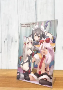 Fate/Kaleid Liner Prisma Illya 2wei Herz! Kemomimi Illya & Miyu & Chloe Acrylic Art Stand