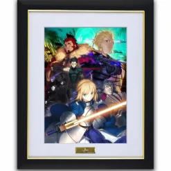 Fate/Zero Chara Fine Graph Art Print A: Blue