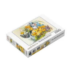Final Fantasy Chocobo Party Up! 1000-Piece Jigsaw Puzzle