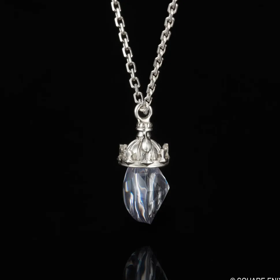 Final Fantasy IX Silver Necklace Garnet