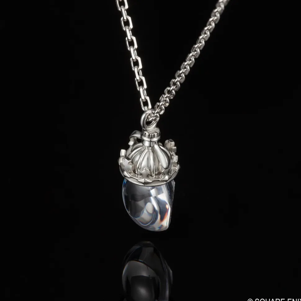 Final Fantasy IX Silver Necklace Garnet
