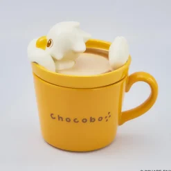 Final Fantasy Latte Art Figure Mug Chocobo